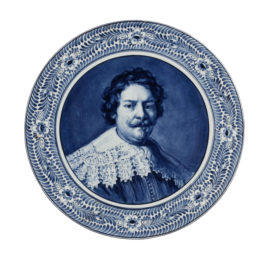 Royal Bonn Plaque of Rembrandt-1