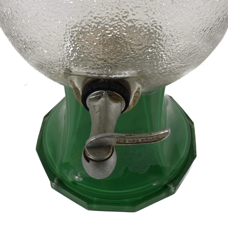 Daggett's Orangeade Glass Syrup Dispenser-5