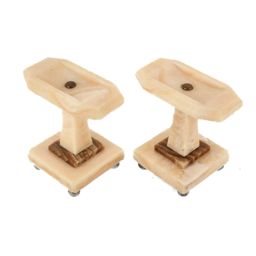 Matched Pair of Art Deco Tazzas-2