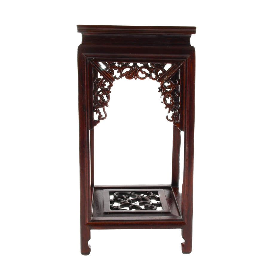 National Museum of China Miniature Hardwood Table with Box-11