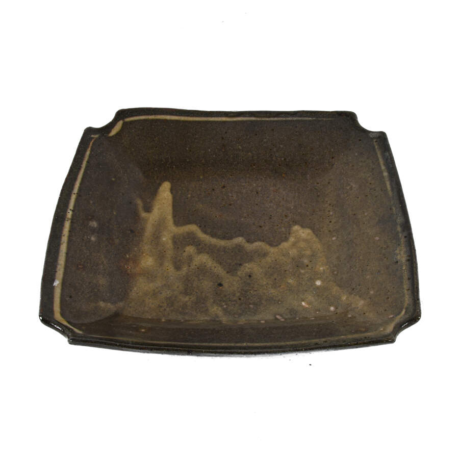 Stoneware Drip Glaze Tray-2