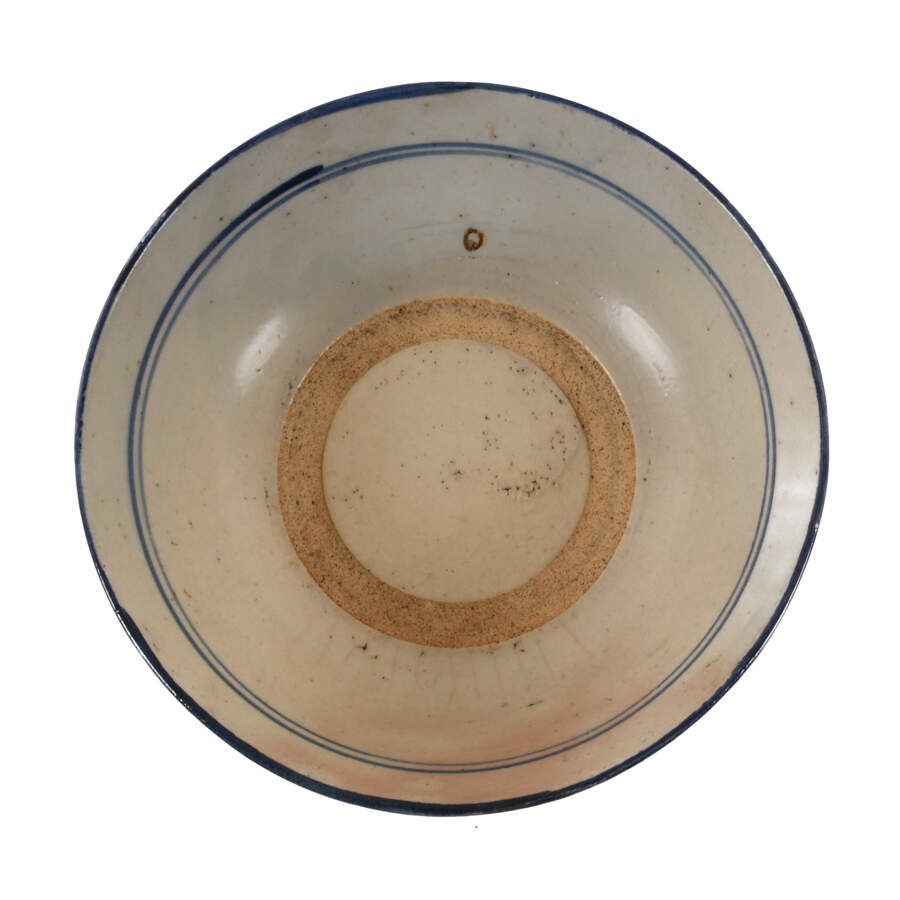Antique Chinese Blue and White Bowl-5