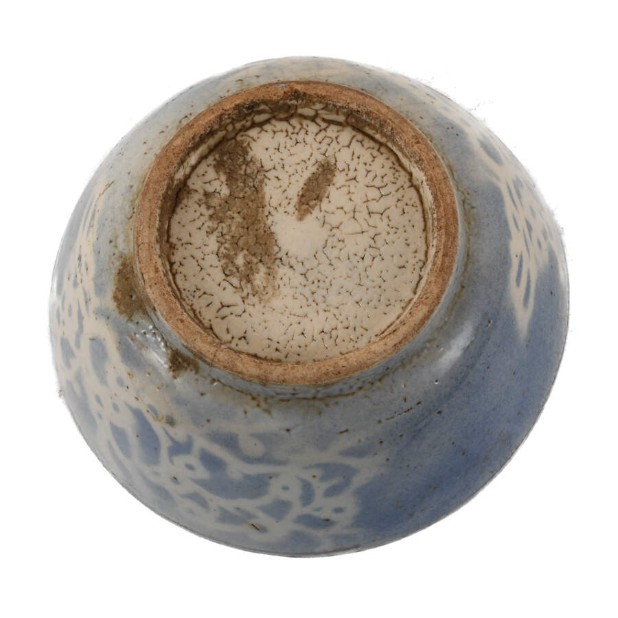 Antique Chinese Blue and White Bowl-4