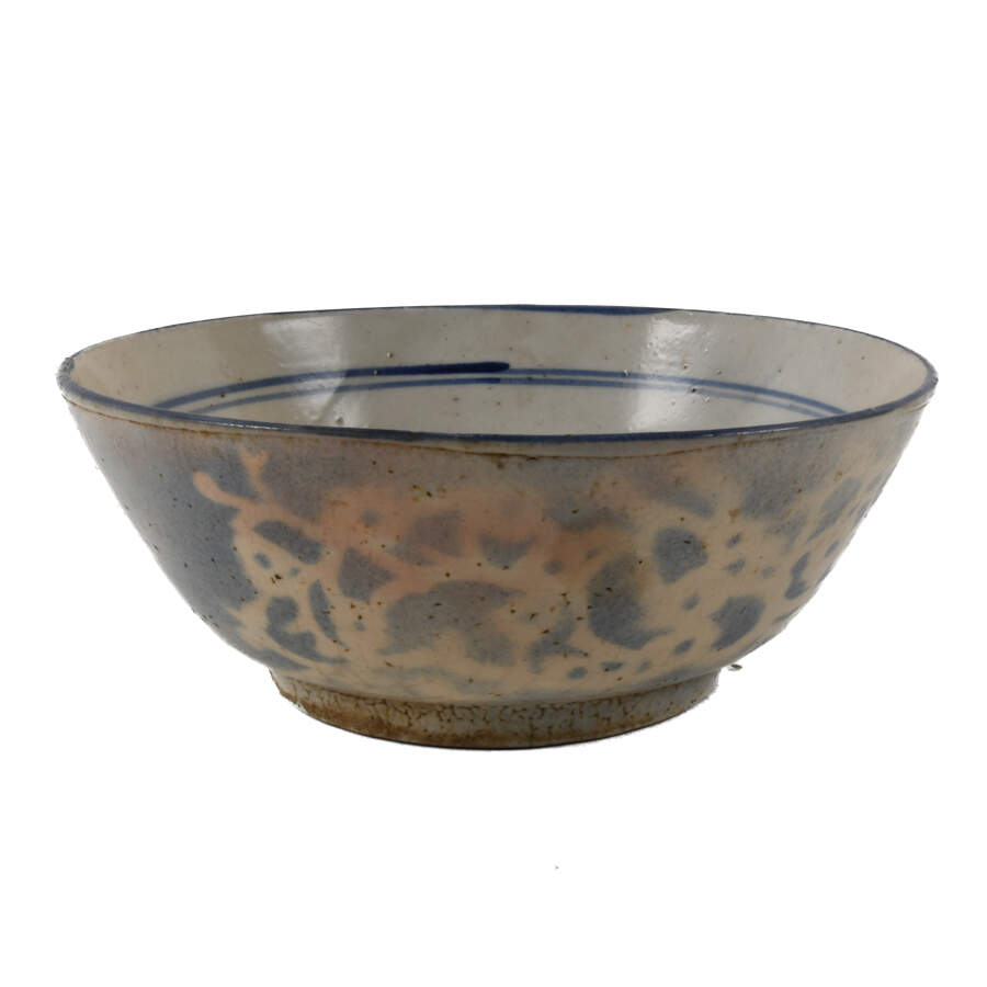 Antique Chinese Blue and White Bowl-1