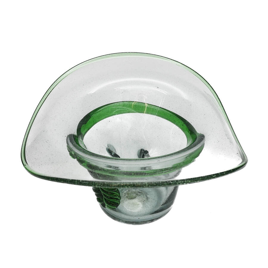 Art Glass Cowboy Hat Bowl-3