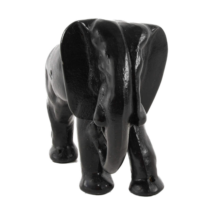 Cast Iron Art Deco Elephant Doorstop-1