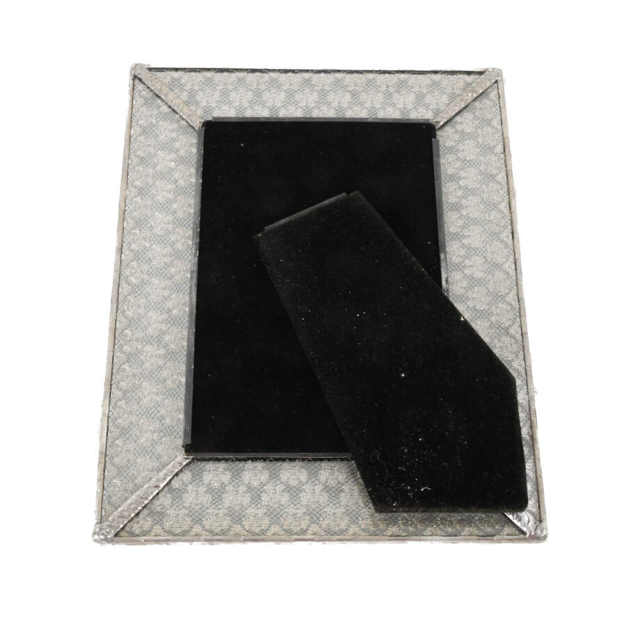 Hand-Made Sandwiched Lace Glass Frame-5