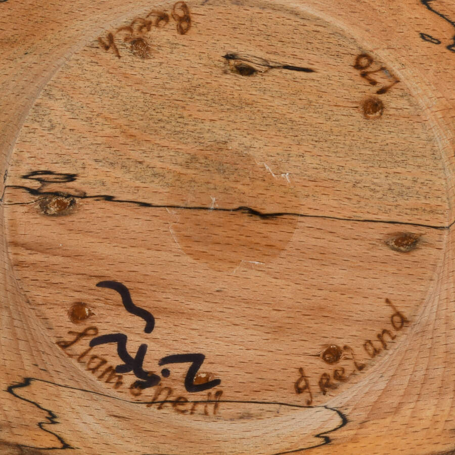 Irish Wood Turned Flare Bowl by Liam Neil-6