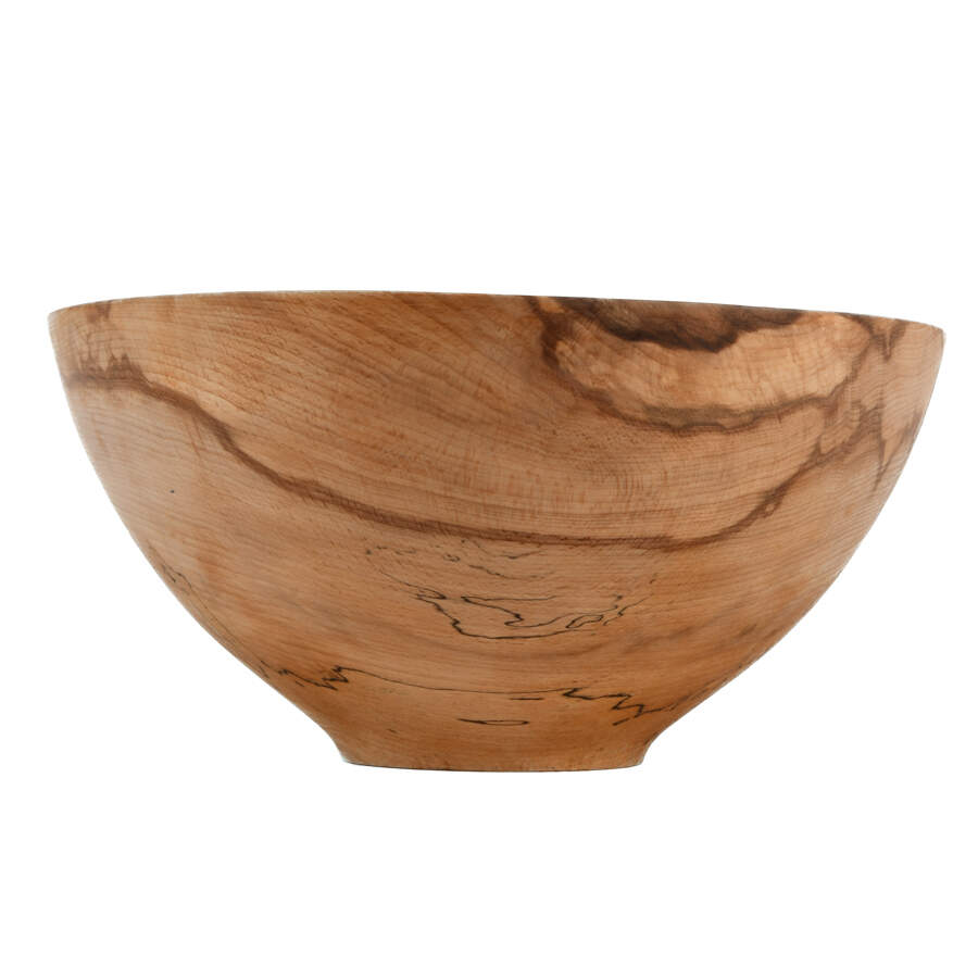 Irish Wood Turned Flare Bowl by Liam Neil-3