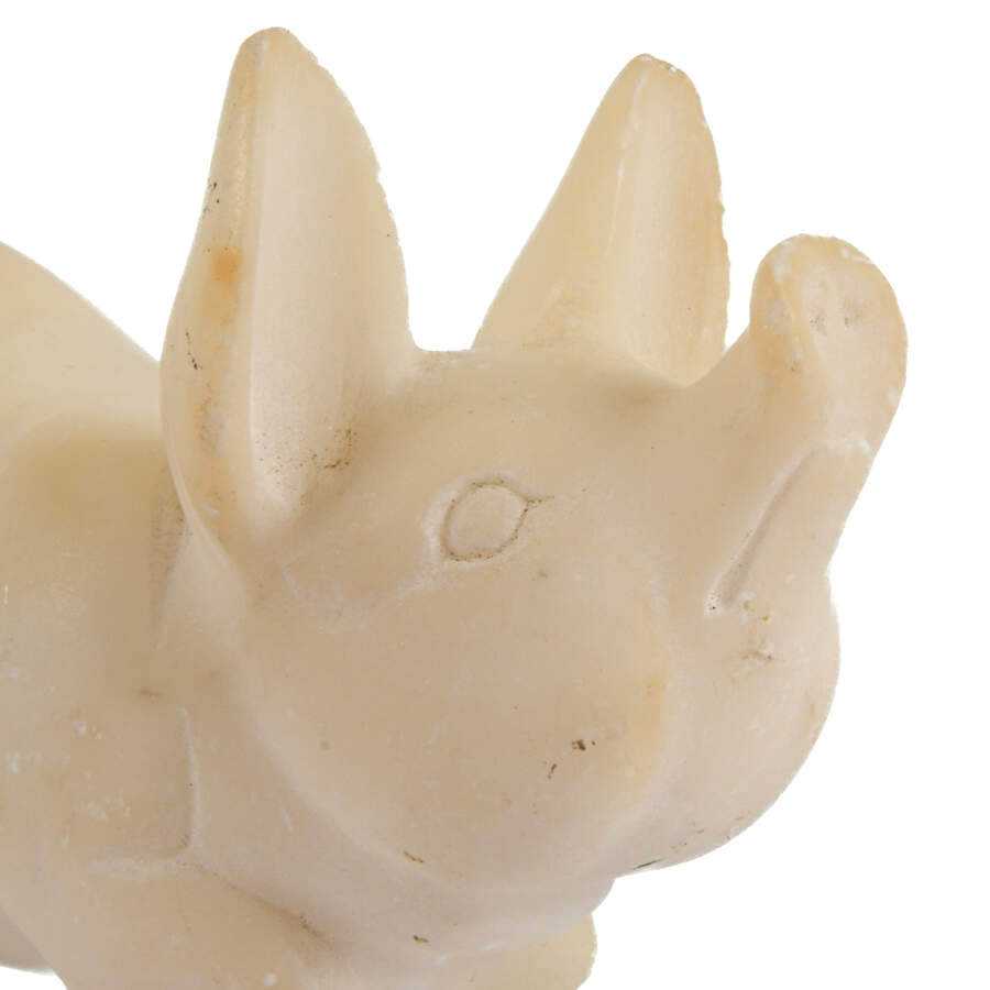 Decorative Carved Alabaster Reclining Pig-5
