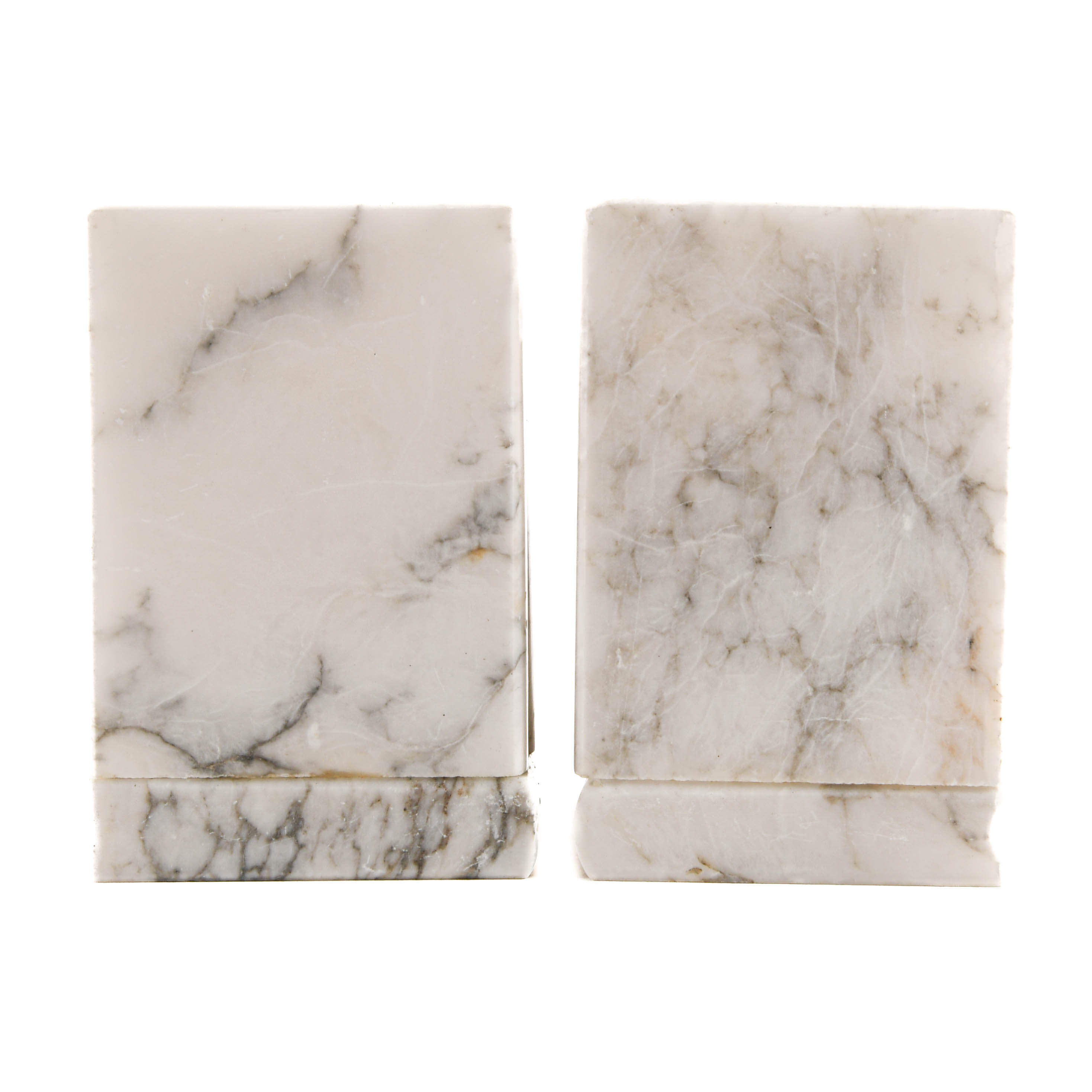 Pair of Sheres Alabaster Bookends-3