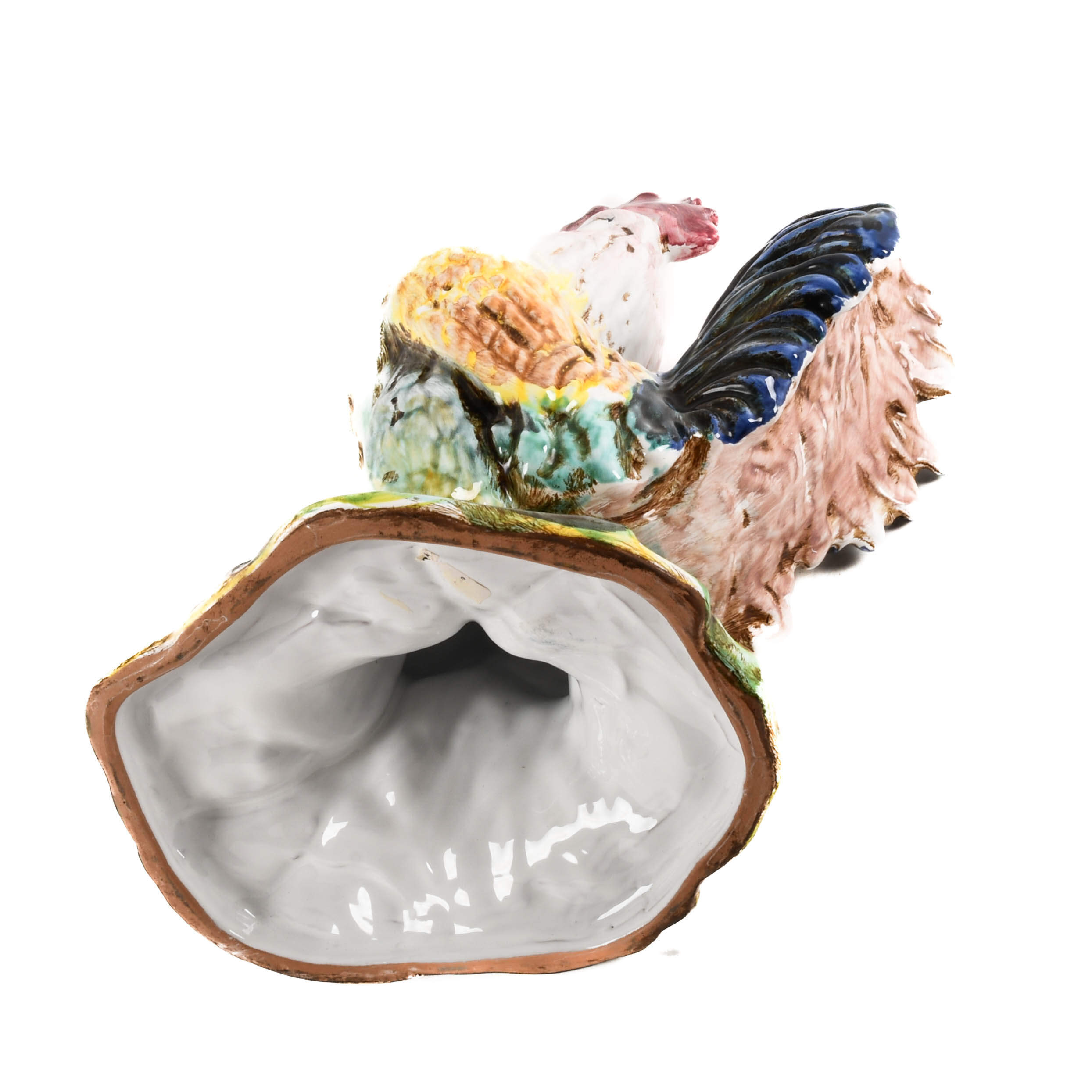 Italian Majolica Rooster-6
