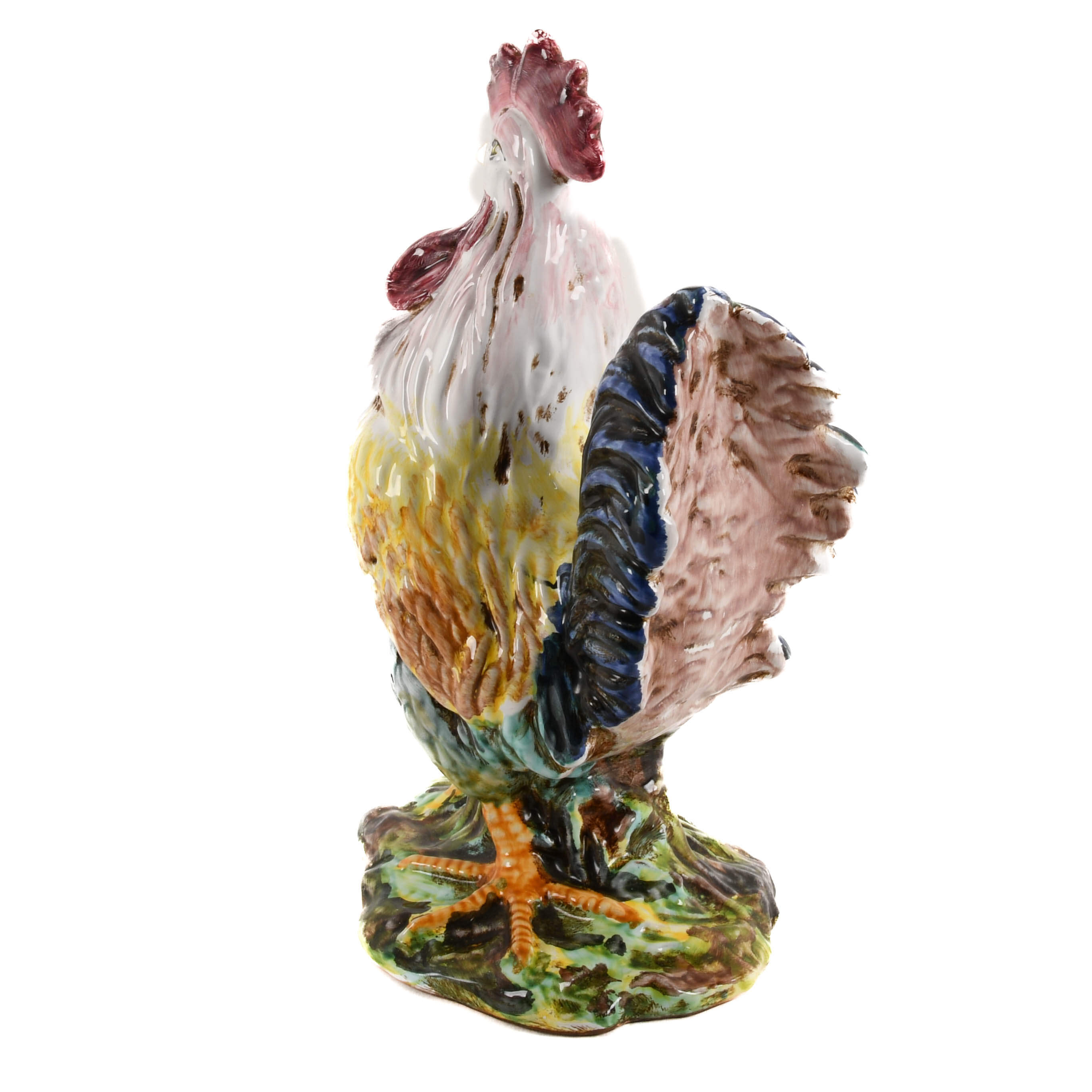 Italian Majolica Rooster-3