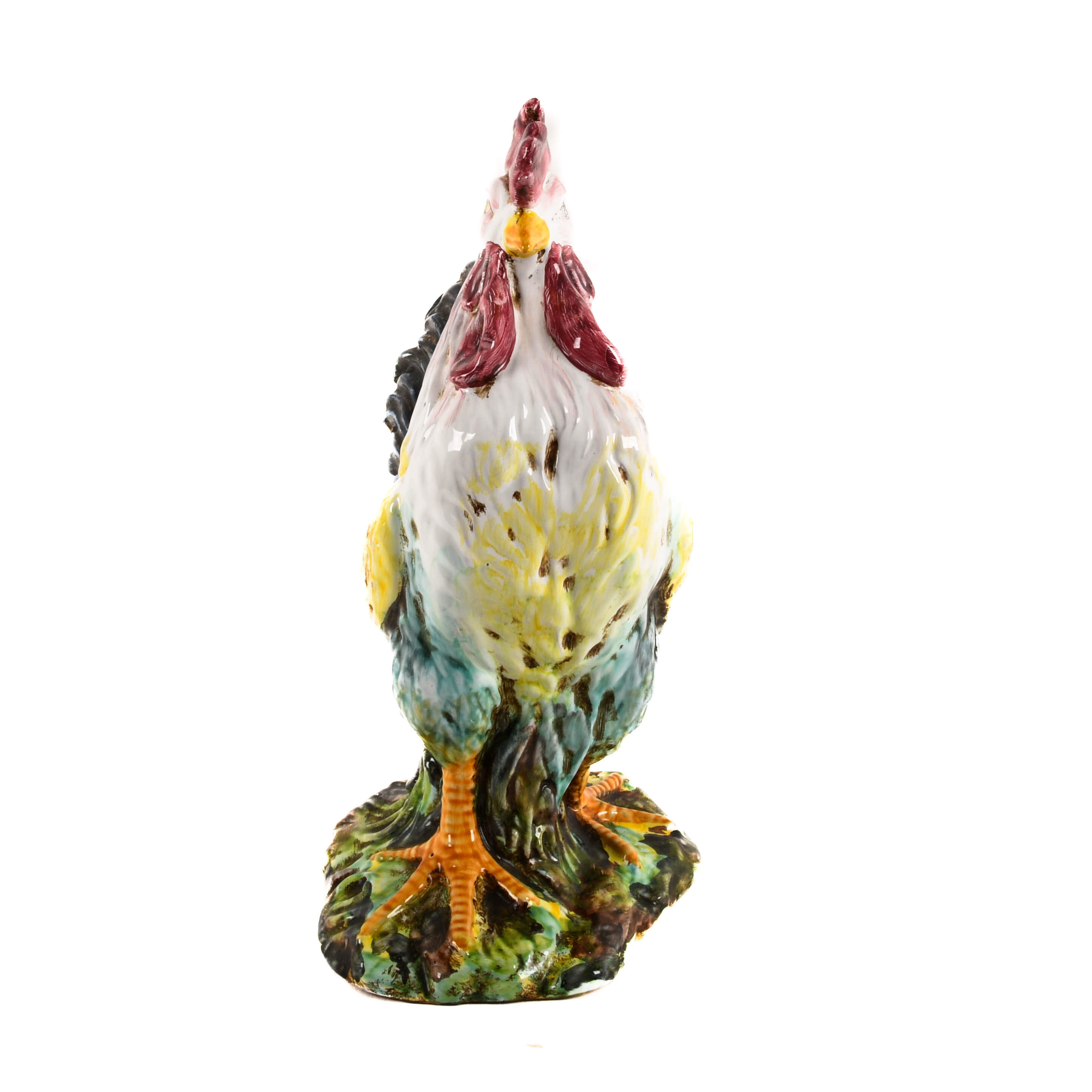 Italian Majolica Rooster-1