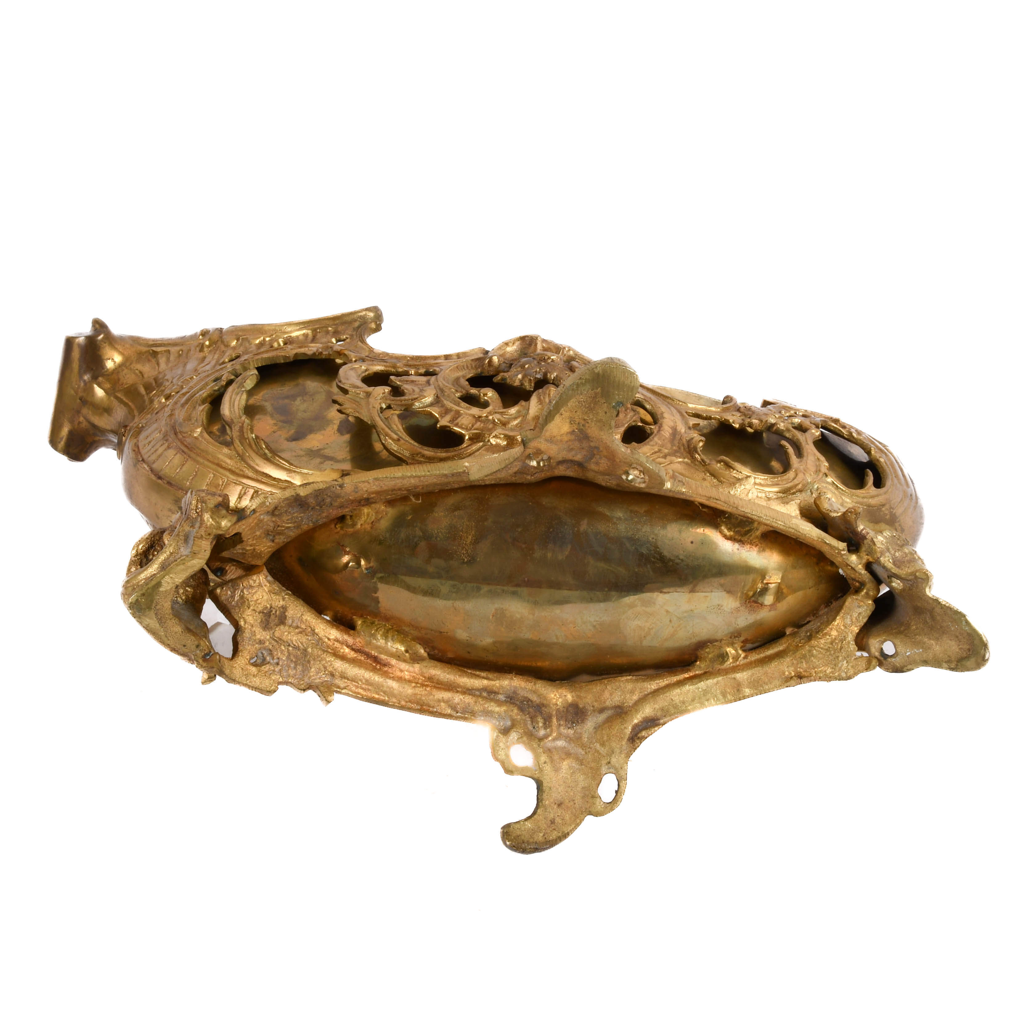 Antique Bronze Gilt Figural Centerpiece-6