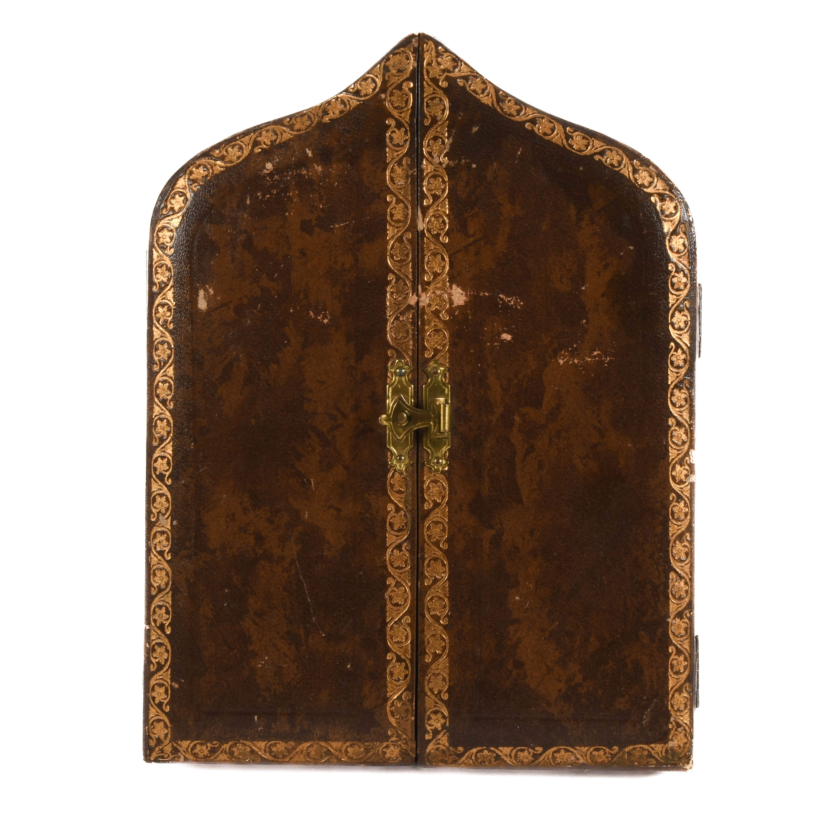 Triptych Lourdes Communion Souvenir-1