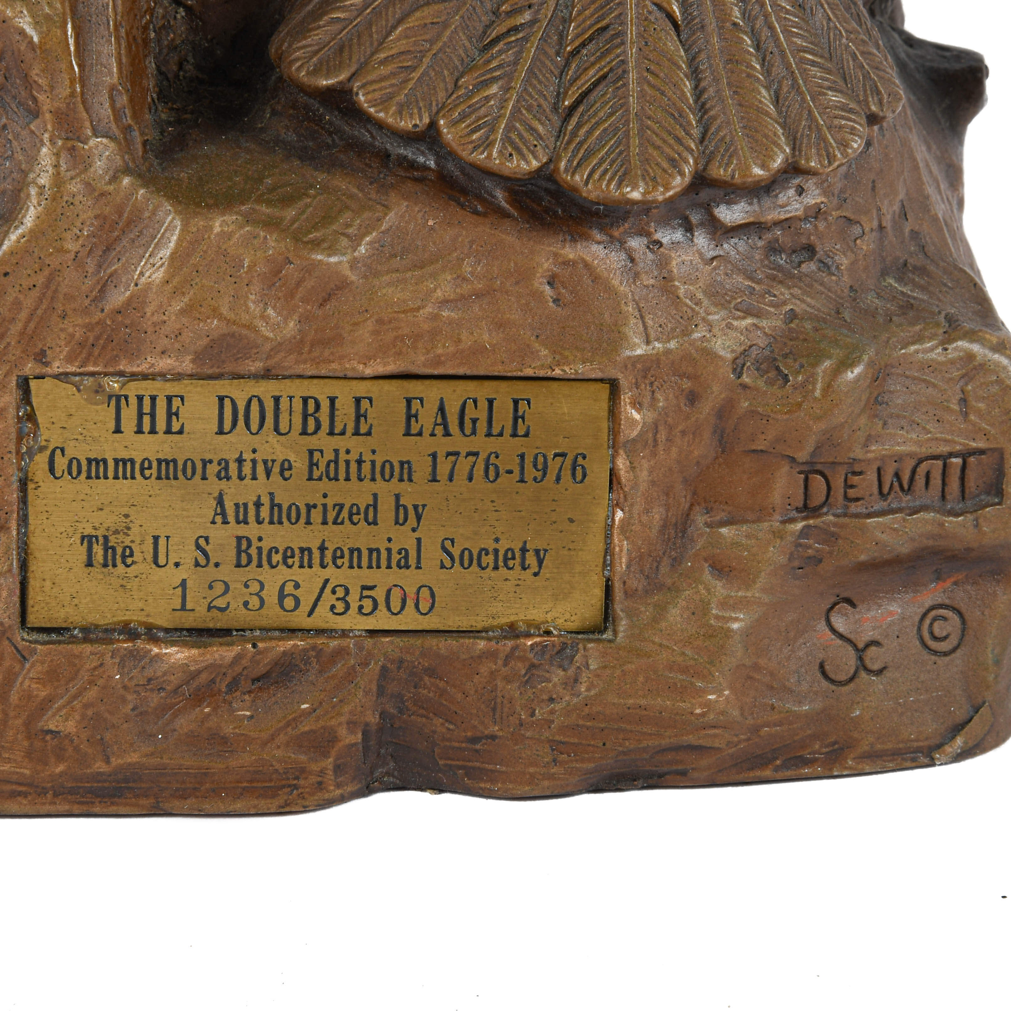 Commemorative Edition Sculpture from The U.S. Bicentennial Society-7