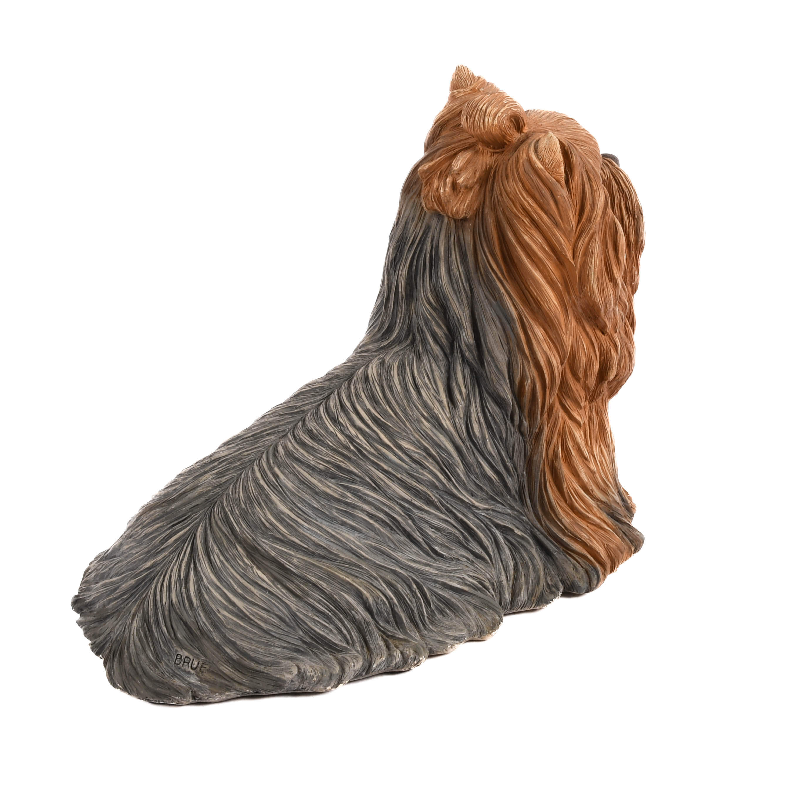 Sandra Bruce Ceramic Yorkie Sculpture-5