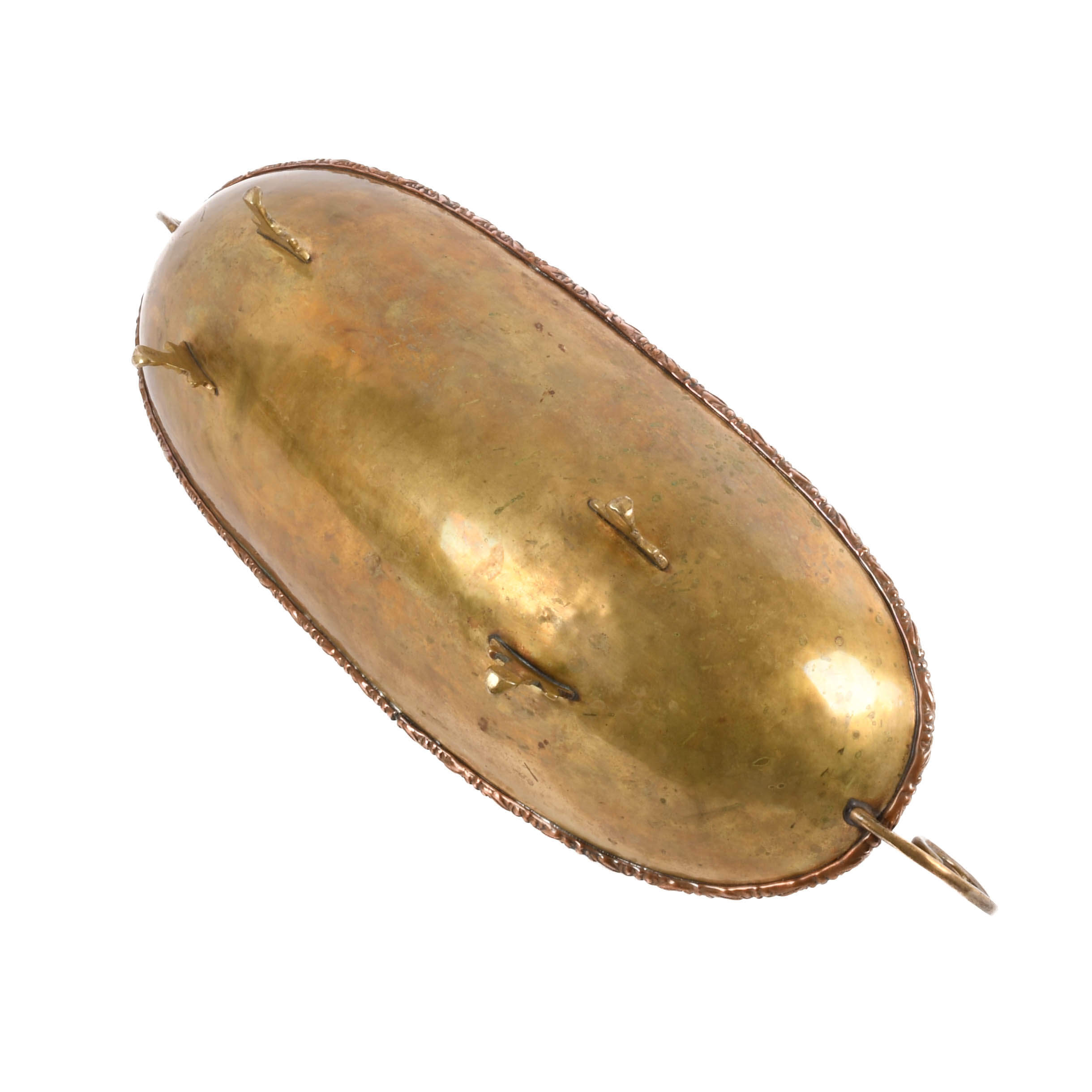 Brass Footed Centerpiece-5