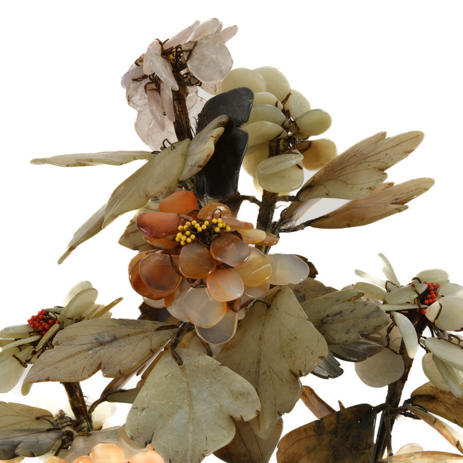 Chinese Jade and Stone Tree-2