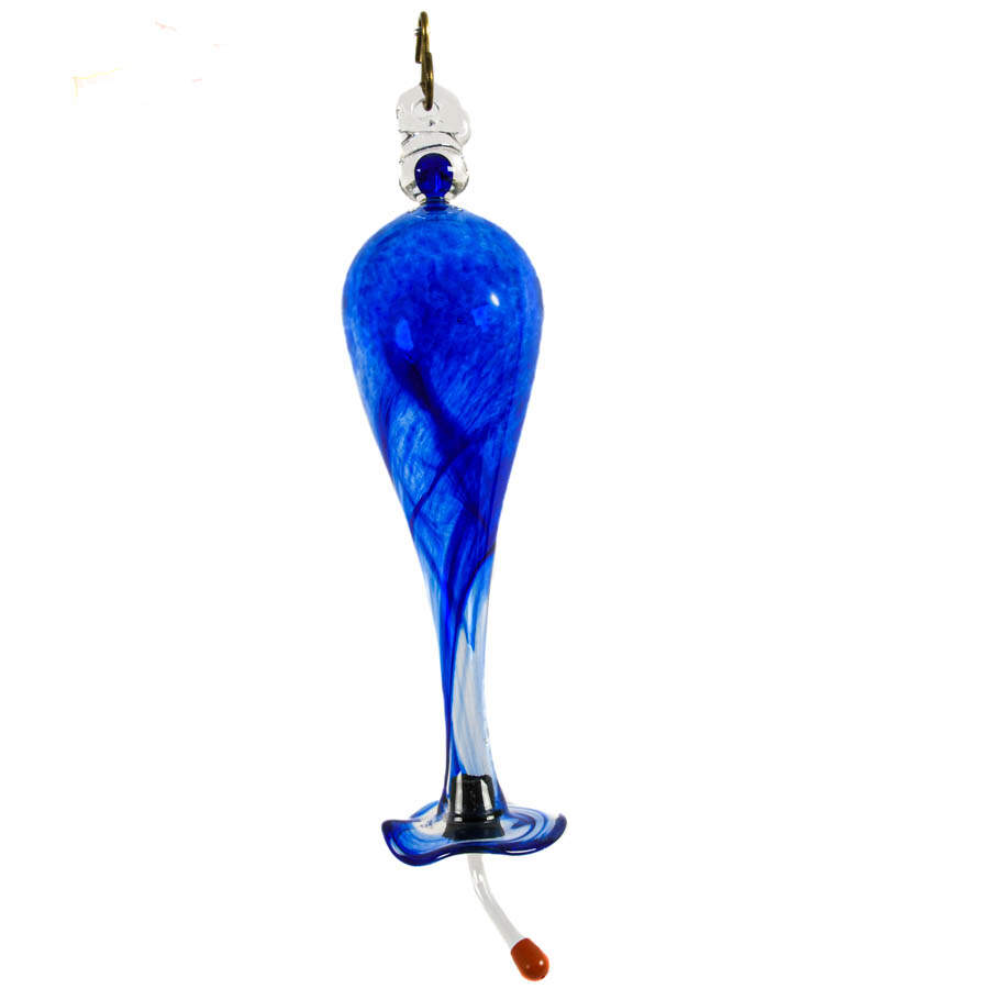 Art Glass Humming Bird Feeder-2