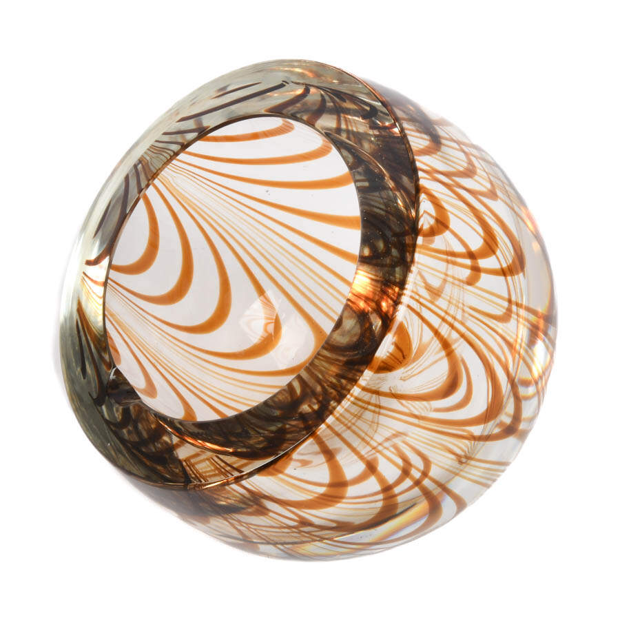 Mid-Century Art Glass Ashtray Attributed to Cenedese-5