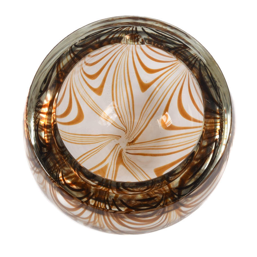 Mid-Century Art Glass Ashtray Attributed to Cenedese-3