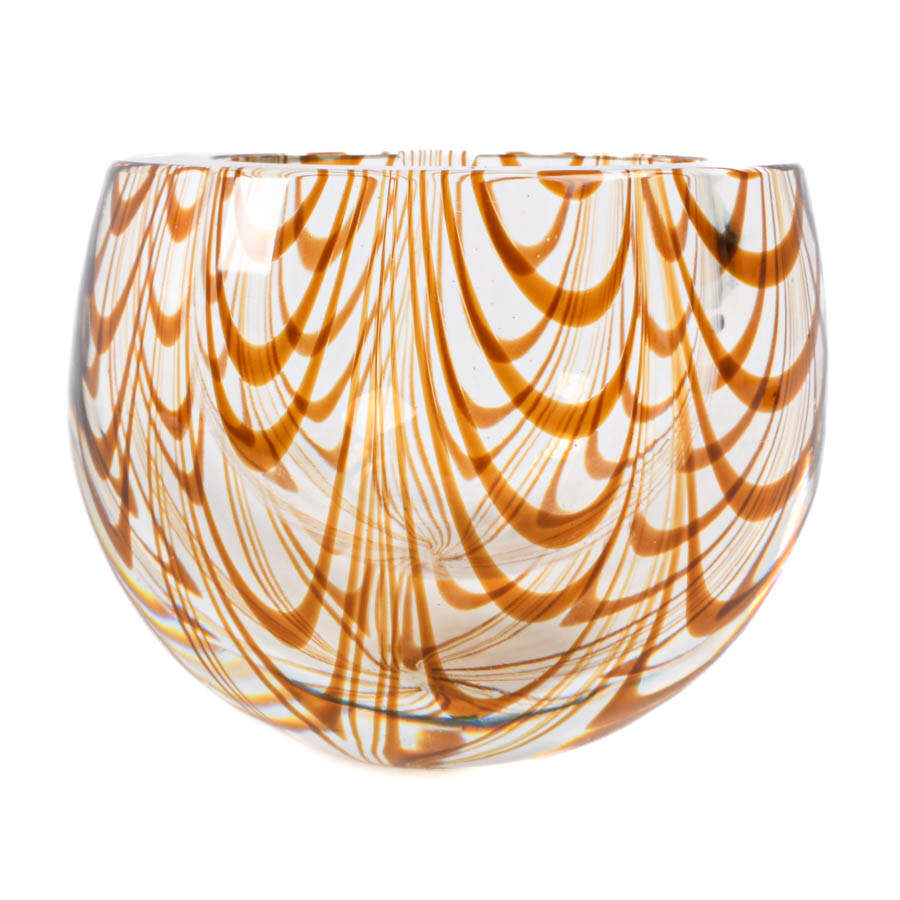 Mid-Century Art Glass Ashtray Attributed to Cenedese-2