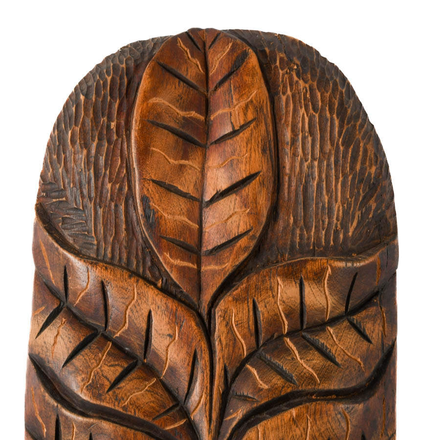 Large Carved Wood African Mask-2