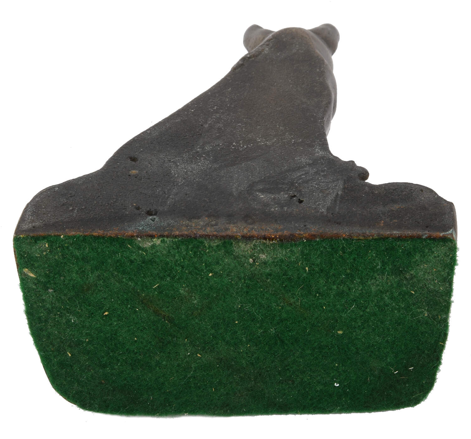 Pair of Cast Iron German Shepherd Dog Bookends-2