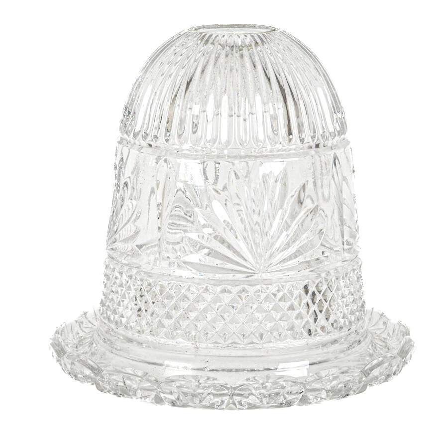 Antique Round Cut Glass Pot-1