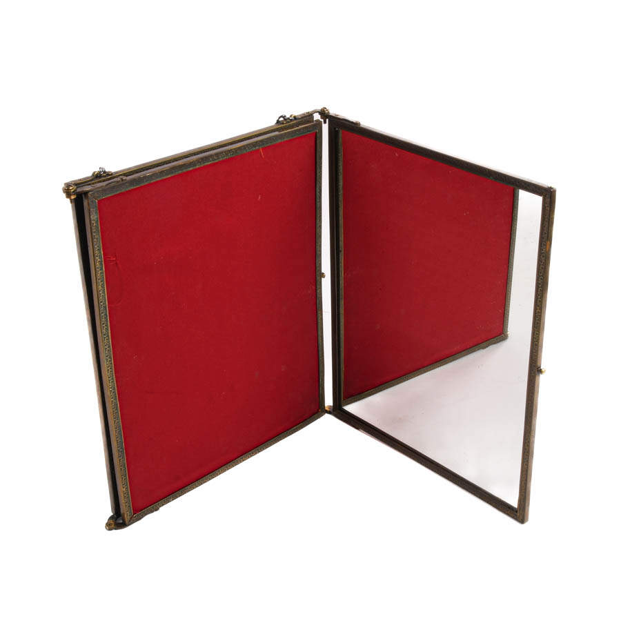 Folding Three Panel Vanity Mirror-6
