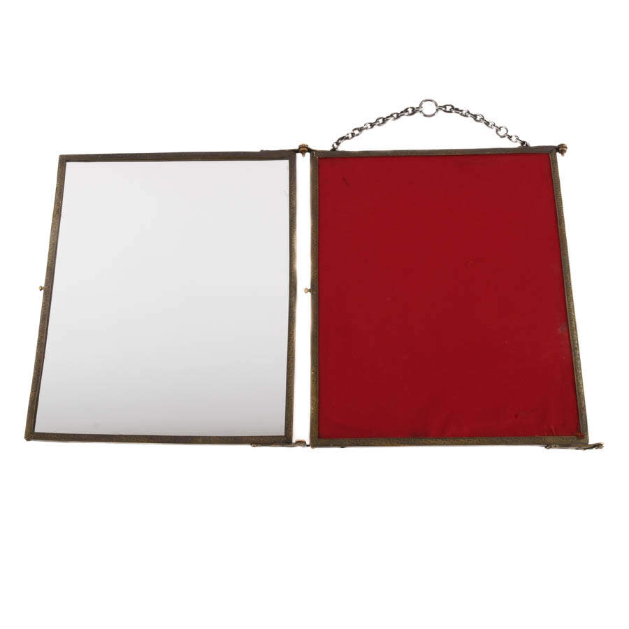 Folding Three Panel Vanity Mirror-2