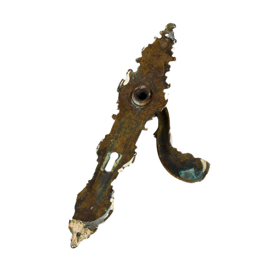 ANT BRASS BAROQUE-STYLE DOOR HANDLE-5