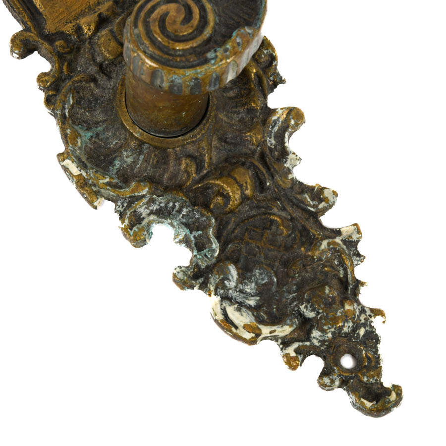ANT BRASS BAROQUE-STYLE DOOR HANDLE-3