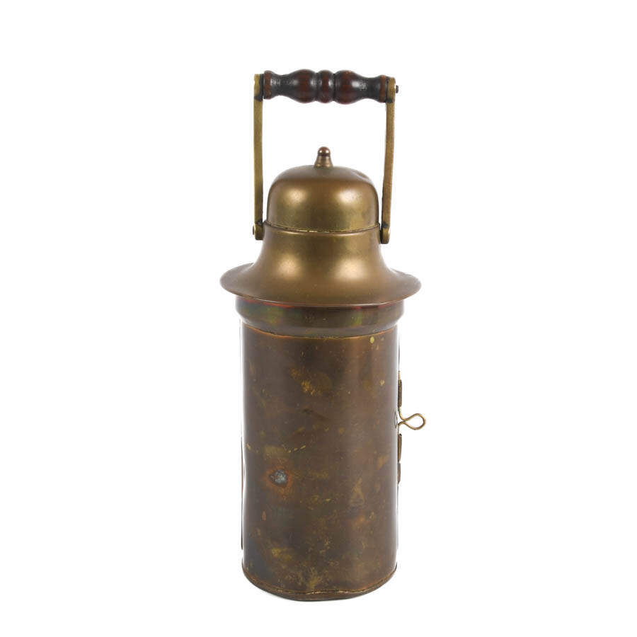 Antique Brass Ship's Lantern-6