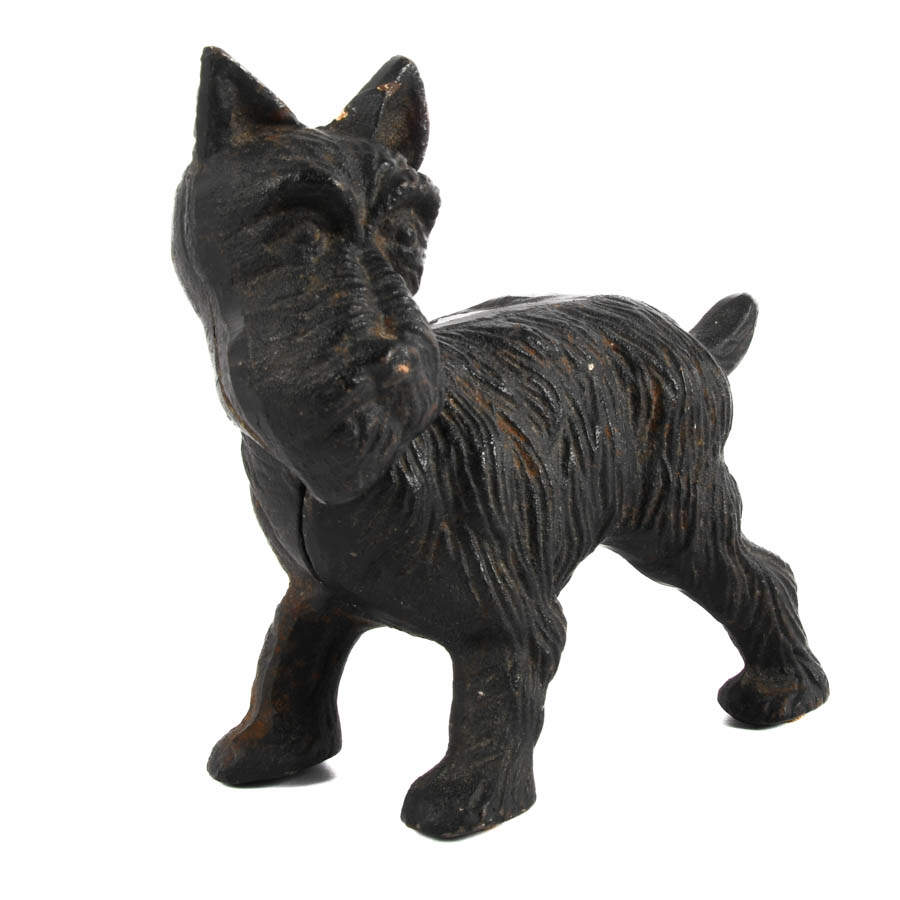 Cast Iron Scotty Dog Doorstop-3