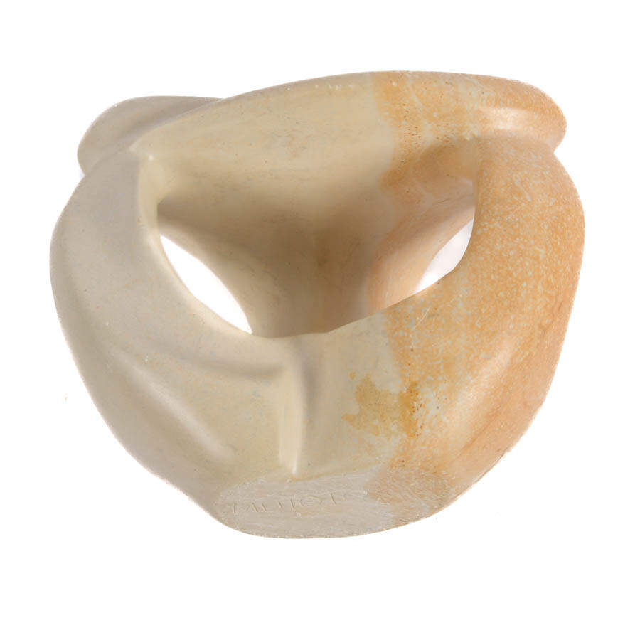 Signed Mutoto Carved Abstract Stone Sculpture-7
