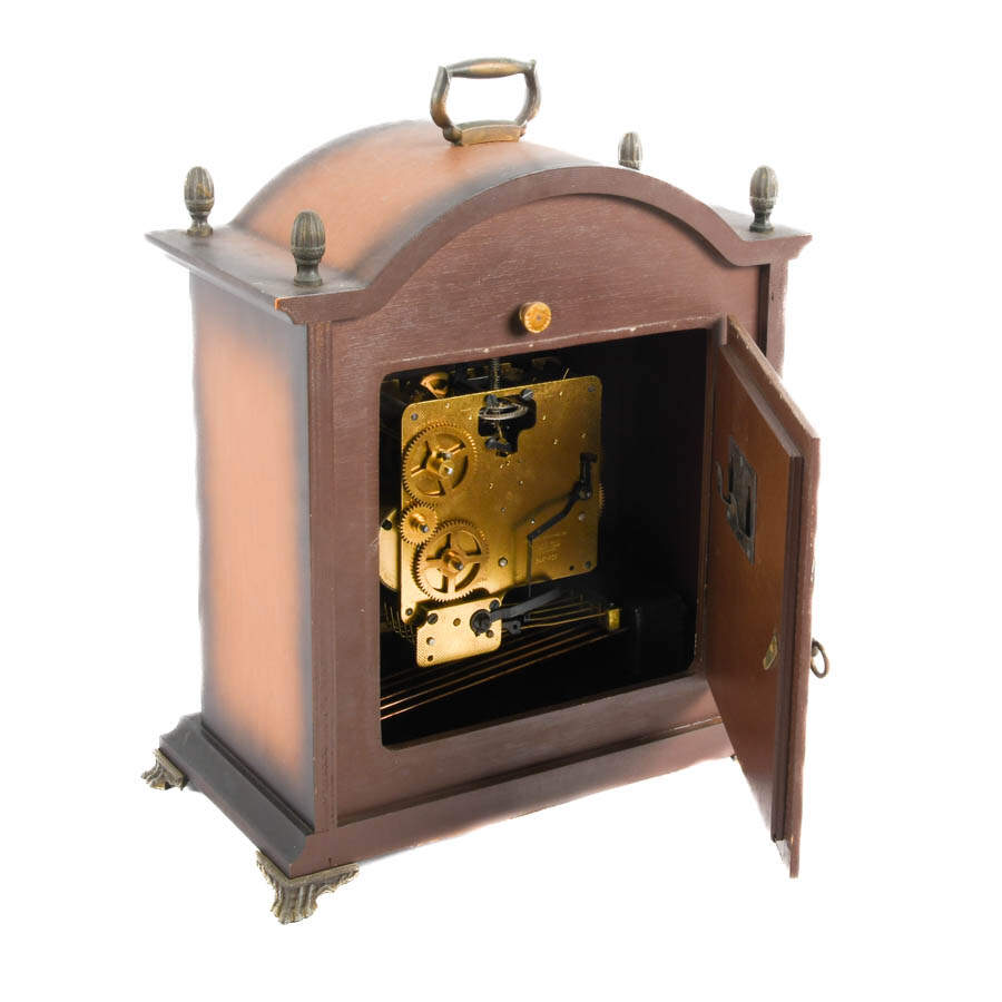 Bulova Tempus Fugit Westminster Mantel Clock-5