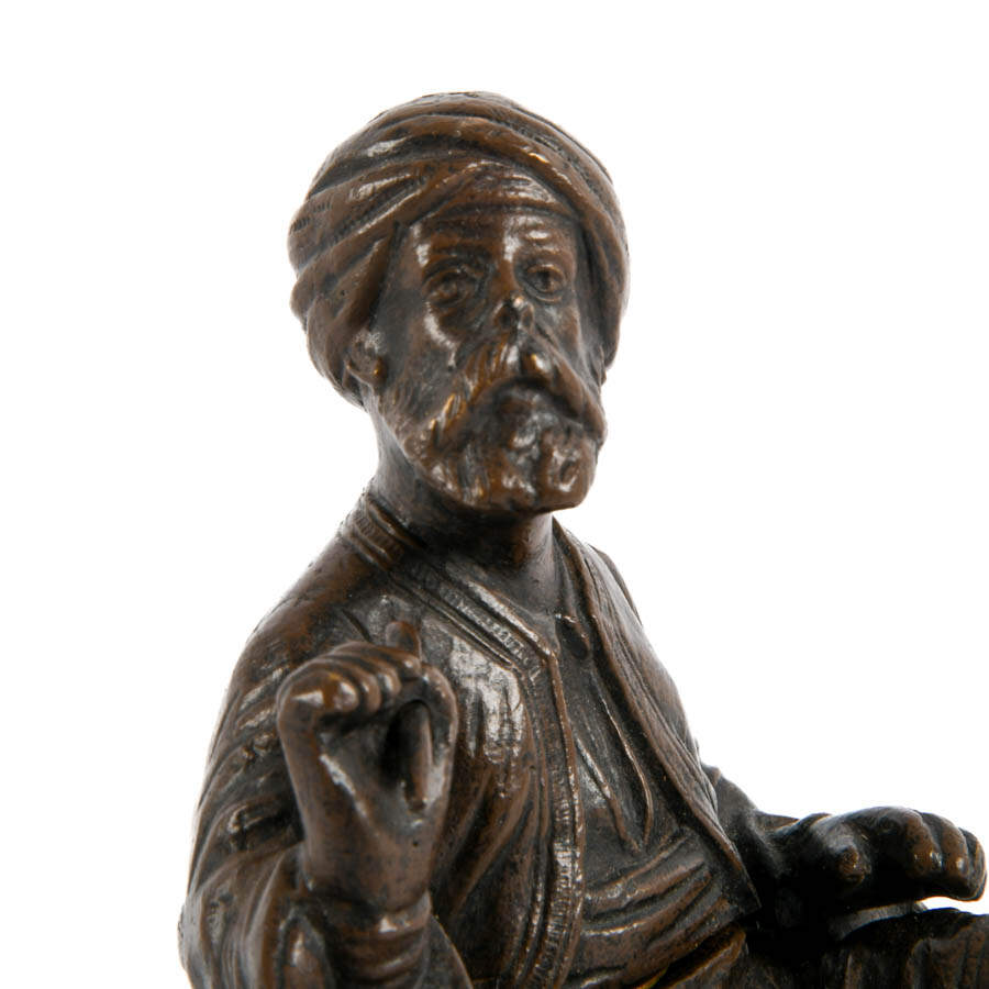 Antique Orientalist-Style Novelty Inkwell-3