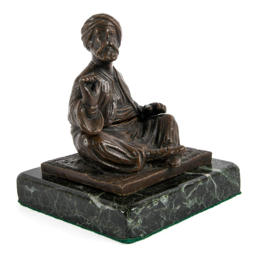 Antique Orientalist-Style Novelty Inkwell-2