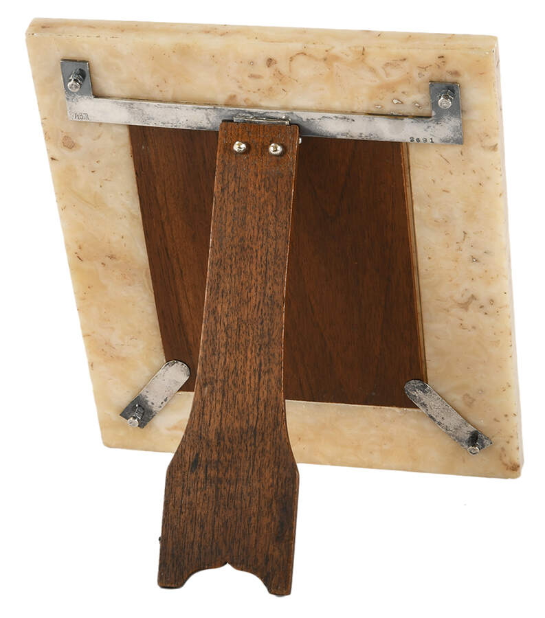 Marble and Bronze Mount Picture Frame-2