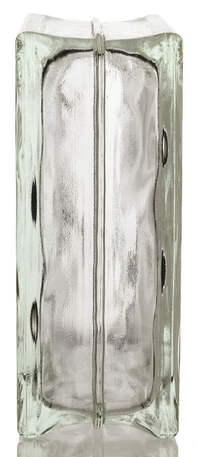 Abstract Figural Glass Block Sculpture-4