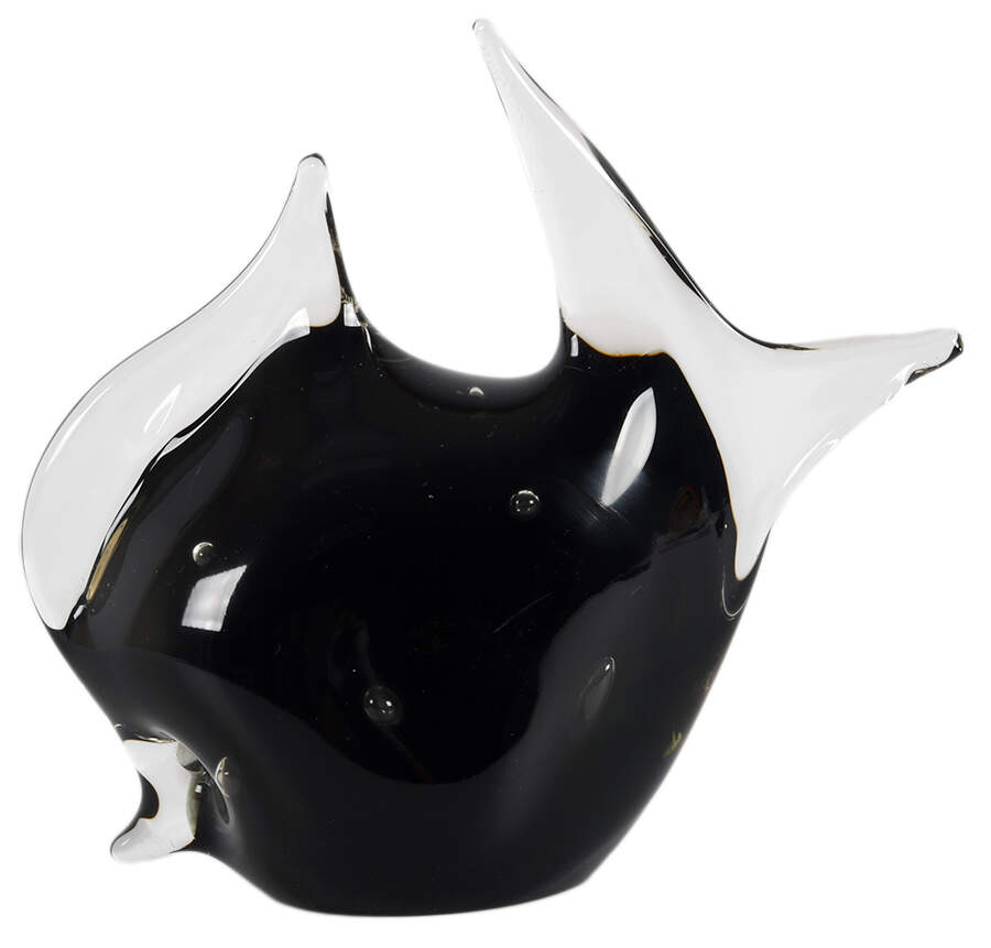 Murano Mid-Century Art Glass Fish Sculpture-1