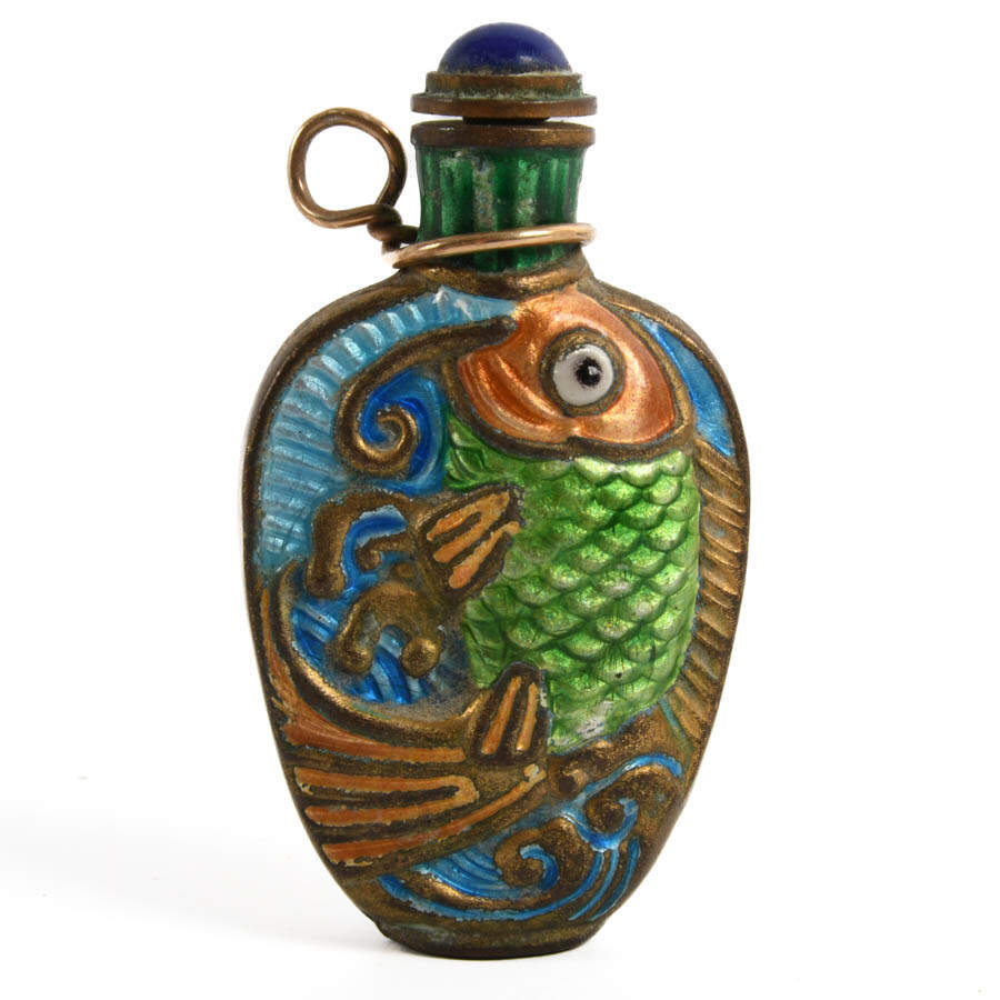 Grouping of Four Chinese Enamel Snuff Bottles-2