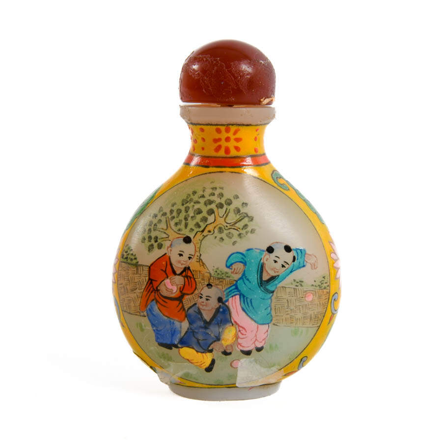 Three Hand-Painted Snuff Bottles-2