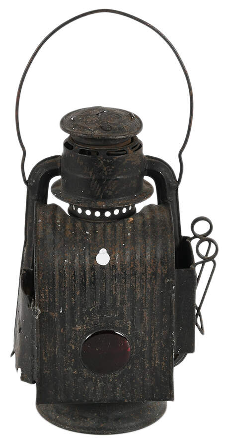 Antique 1923 Dietz Junior Gold Blast Wagon Lantern-2