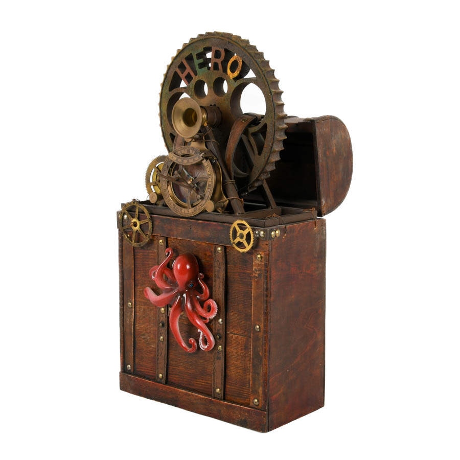 Steam Pump Whimsical Art Sculpture-4