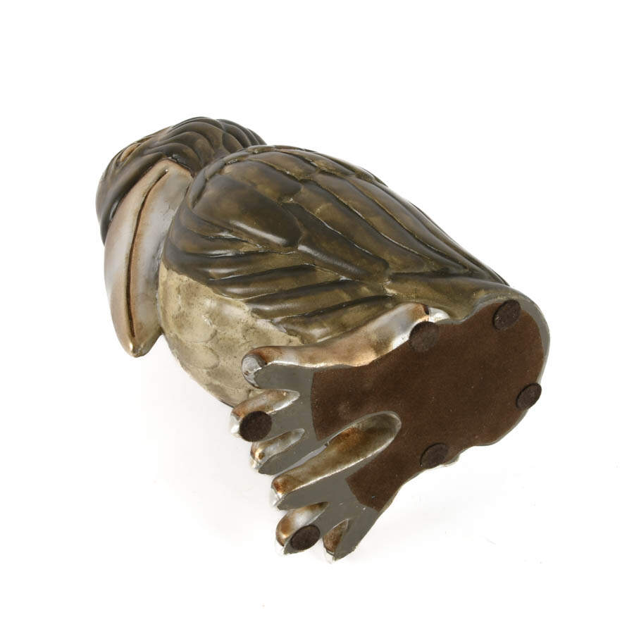 Silver Resin Pelican Figure-7