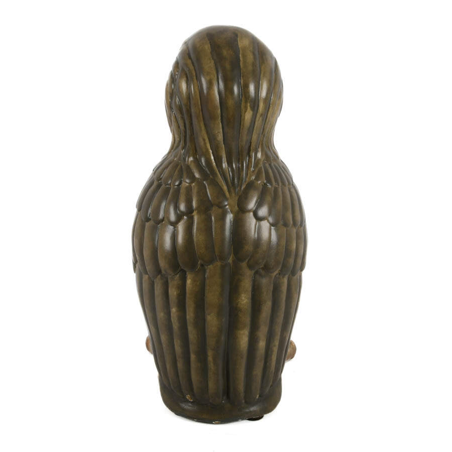 Silver Resin Pelican Figure-5